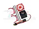 GPM Red Aluminium Motor Heat Sink Set w/ Cooling Fan for SLE038A SLE018FANA-R