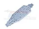 GPM Silver Aluminium Chassis Skid Plate SLE016-S