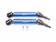 GPM Blue Hardened Steel & Aluminium Front Universal CVD Driveshafts 2Pcs SXO1280FH-B