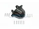 GPM Black Aluminium Rear Differential/Axle Case Carrier UDR013A-BK