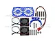 GPM Blue Aluminium Adjustable Motor Heatsink w/ Dual Cooling Fans MAKX018FANA-B