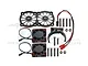 GPM Black Aluminium Adjustable Motor Heatsink w/ Dual Cooling Fans MAKX018FANA-BK