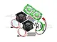 GPM Green Aluminium Adjustable Motor Heatsink w/ Dual Cooling Fans MAKX018FANB-G