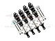 GPM Black Aluminium Front & Rear Adjustable Shocks Set MAK115135FR-BK-S
