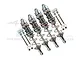 GPM Grey Aluminium Front & Rear Adjustable Shocks Set MAK115135FR-GS-S