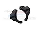 GPM Black Aluminium Rear Hub Carriers 2Pcs DT3022-BK