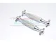 GPM 58mm Silver Aluminium Driveshafts 2Pcs DT3158-S
