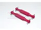 GPM 58mm Red Aluminium Driveshafts 2Pcs DT3158-R
