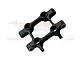 GPM Black Aluminium Front Bulkhead DT3008-BK