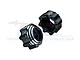 GPM Pro-Line Black Aluminium 8x32 to 17mm Wheel Hex Adapters 2Pcs PL8X32+17-BK