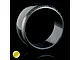 A single black MST drift tyre with embossed lettering on a black background, featuring a small gold circle icon in the bottom left corner.