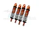 GPM Orange Aluminium Front & Rear Shock Set 4Pcs SLE128143-OR-BK