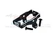 GPM Black Aluminium Servo Mount TRX4M024-BK