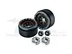 GPM 1.3" Black Aluminium Beadlock Rims 2Pcs TRX4MZSP1152-BK