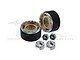 GPM 1.3" Chrome Gold Aluminium Beadlock Rims 2Pcs TRX4MZSP1152-CH