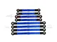 GPM Blue Aluminium Turnbuckles 8Pcs TRX4M160-B-BEBK