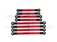 GPM Red Aluminium Turnbuckles 8Pcs TRX4M160-R-BEBK