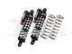 GPM Silver Aluminium Front And Rear Piggyback Shock 2Pcs XRT172F/R/LA-S-BK