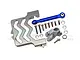 GPM Silver Aluminium 25T Servo Horn & Mount Set TXMS024A-S
