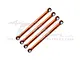 GPM Red Aluminium Suspension Linkages Set AX24014FR-OR