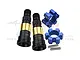 GPM Hardened Steel Universal CVD Joints 2Pcs w/ Blue Aluminium Wheel Hexes Set TXM8+1210/JT-B