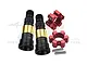 GPM Hardened Steel Universal CVD Joints 2Pcs w/ Red Aluminium Wheel Hexes Set TXM8+1210/JT-R