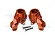 GPM Orange Aluminium Front Steering Hubs 2Pcs TXMS021N-OR