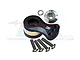 GPM Black Aluminium 25T Servo Horn SH025TM/MN-BK