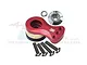 GPM Red Aluminium 25T Servo Horn SH025TM/MN-R