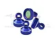 GPM Blue Aluminium Shock Caps 4Pcs SLADP/CAP-B