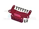 GPM Red Aluminium Rear Lower Gearbox Mount MZA013N-R