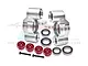 GPM Silver Aluminium Steering Hubs 2Pcs w/ Bearings MAS021N-S