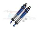 GPM Blue Aluminium 122mm Rear Adjustable Shocks 2Pcs RK122R-B-BK