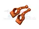 GPM Orange Aluminium Rear Hubs 2Pcs SLA022-OR