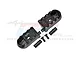 GPM Black Aluminium Foot Pegs 2Pcs MX014-BK
