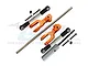 GPM Orange Aluminium Front Sway Bar Arm & Stainless Steel Sway Bar/Linkage Set SUDR312FS-OR