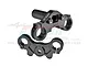 GPM Black Aluminium Triple Clamp Set MX028-BK