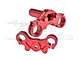 GPM Red Aluminium Triple Clamp Set MX028-R