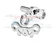 GPM Silver Aluminium Triple Clamp Set MX028-S