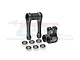 GPM Black Aluminium Hub Carrier (C-Hub) & Pull Rod Set w/ Larger Inner Bearings MX030-BK