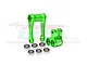 GPM Green Aluminium Hub Carrier (C-Hub) & Pull Rod Set w/ Larger Inner Bearings MX030-G