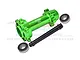 GPM Green Aluminium Rear Wheel Hub Hex w/ Larger Inner Bearings MX007-G