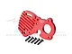GPM Red Aluminium Motor Plate ER2018N-R