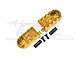 GPM Gold Aluminium Foot Pegs 2Pcs MX014-GD