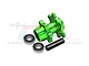 GPM Green Aluminium Front Wheel Hub Hex w/ Larger Inner Bearings MX006-G