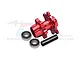 GPM Red Aluminium Front Wheel Hub Hex w/ Larger Inner Bearings MX006-R