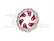 GPM Red Aluminium Rear Brake Disc MX010/DISK-R