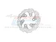 GPM Silver Aluminium Rear Brake Disc MX010/DISK-S