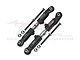 GPM Black Aluminium Rear Adjustable Camber Links 2Pcs MAF057SN-BK