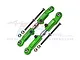 GPM Green Aluminium Rear Adjustable Camber Links 2Pcs MAF057SN-G